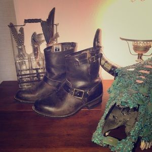 Frye/Coach Harness boots